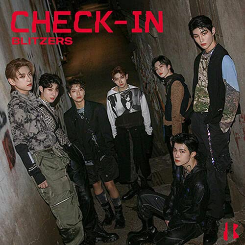 BLITZERS CHECK-IN 1st EP Album CD+96p Photo Book+Holder+Photo Card+2 Unit Photo Card+Toon Card+Diary Index+Monthly Planner+Sticker K-POP SEALED+TRACKING NUMBER von RBW Entertainment