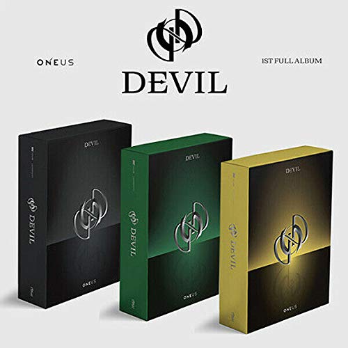 ONEUS [DEVIL] 1st Full Album [ BLACK / GREEN / YELLOW ] RANDOM Ver. CD+Photo Book+Lyrics Book+3 Card K POP SEALED+TRACKING CODE von RBW Entertainment