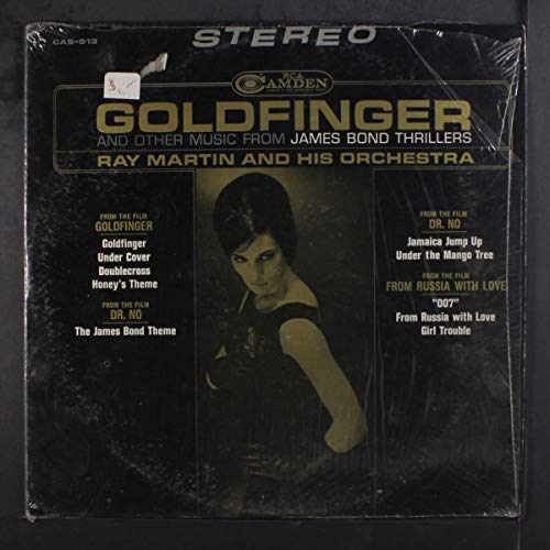 goldfinger and other music from james bond thrillers LP von RCA CAMDEN