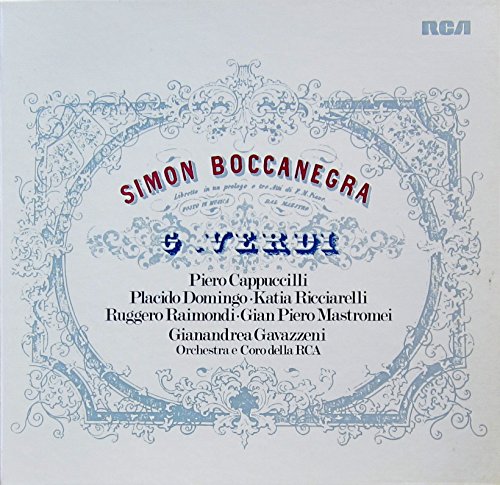 Verdi: Simon Boccanegra (Gesamtaufnahme, italienisch) [Vinyl Schallplatte] [3 LP Box-Set] von RCA Red Seal