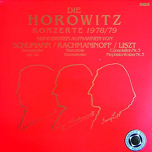 Vladimir Horowitz: Die Horowitz Konzerte 1978/79 [Vinyl] von RCA Red Seal