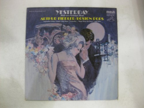 Yesterday Music in a Nostalgic Mood Arthur Fiedler/boston Pops Vinyl von RCA Red Seal