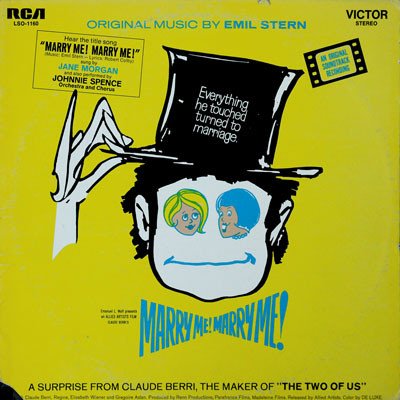 MARRY ME! MARRY ME! (ORIGINAL SOUNDTRACK LP, 1969) von RCA Victor