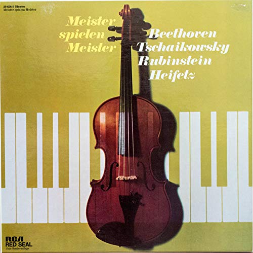 Beethoven / Tschaikowsky: Meister spielen Meister; Konzert für Violine und Orchester; Konzert für Klavier und Orchester - 29626-9 - Vinyl Box von RCA