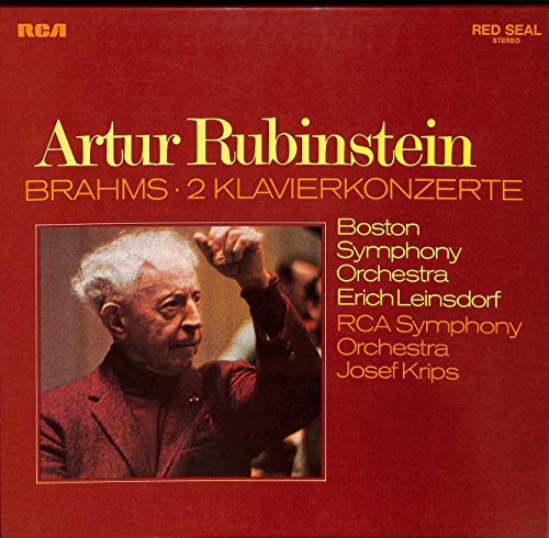 Brahms: 2 Klavierkonzerte; Artur Rubinstein; Konzert für Klavier und Orchester Nr. 1 d-moll, op.15; Nr. 2 B-dur, op.83 - RK 115212 - Vinyl Box von RCA