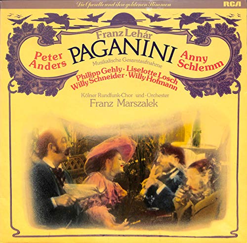 Franz Lehár: Paganini - VL 30314 - Vinyl LP von RCA