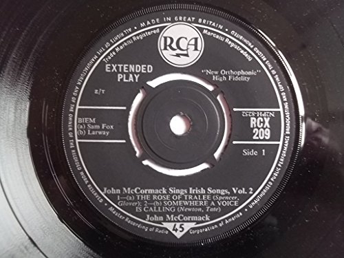 JOHN McCORMACK Sings Irish Songs 7" vinyl von RCA