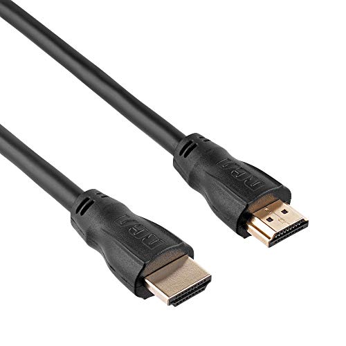RCA HDMI Kabel - High Speed with Ethernet (4K, UltraHD, Dolby Vision, HDR, HDR10+, 4K@60hz, 2160p, 1080p, 3D, ARC, CEC) 1,5 Meter schwarz von OEHLBACH