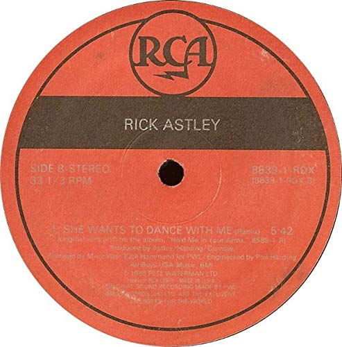 She Wants To Dance With Me [Vinyl Single 12''] von RCA