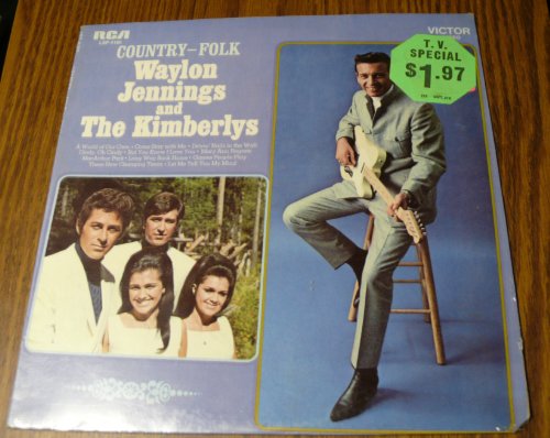 WAYLON JENNINGS & THE KIMBERLYS country-folk RCA 4180 (LP vinyl record) von RCA