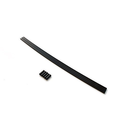 RCAWD Tube Receiver Kunststoff Antenne Pipe Aerial W/Cap für 2,4GHZ Empfänger 1/5 1/8 1/10 RC Hobby Modell Auto Ersatzteile 5Pcs(schwarz) von RCAWD