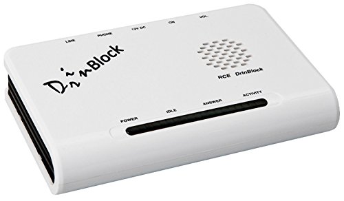 DrinBlock Hergestellt in Italien. Schutzblockade unerwünschter Telefonanrufe. Anti-Störung Anti Callcenter Anti Stalking von RCE