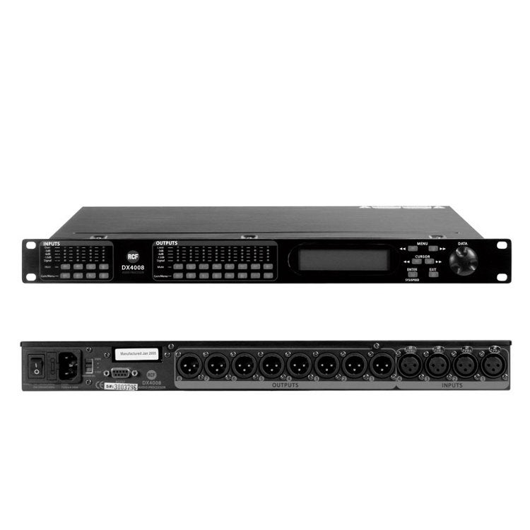 RCF DX 4008 Lautsprecher-Managementsystem, 4 In/8 Out von RCF