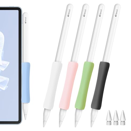 RCIDOS 5+3 Stück Apple Pencil Griff Silikon Ergonomisches Ärmelzubehör Apple Pencil spitzeHochsensibel Ersatzspitzen Für 2. Generation Und Apple Pencil 1. Generation USB-C RCIDOS 5+3 Stück Apple Pencil Griff Silikon Ergonomisches Ärmelzubehör Apple Pencil spitzeHochsensibel Ersatzspitzen Für 2. Generation Und Apple Pencil 1. Generation USB-C von RCIDOS