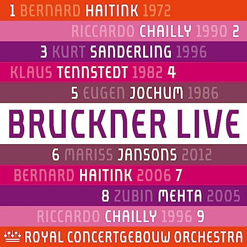 Sinfonien 1-9(Live Recordings von RCO LIVE / ADA UK