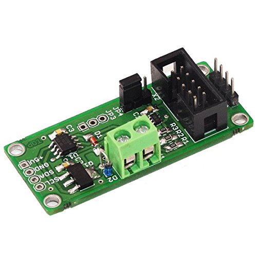 Stromschleifensender 4–20 mA XTR116U I2C-Schnittstelle, Industriestandard, breite Schleife, Versorgungsbereich: 7,5 V bis 36 V für Arduino Raspberry Pi und jede MCU von RDL