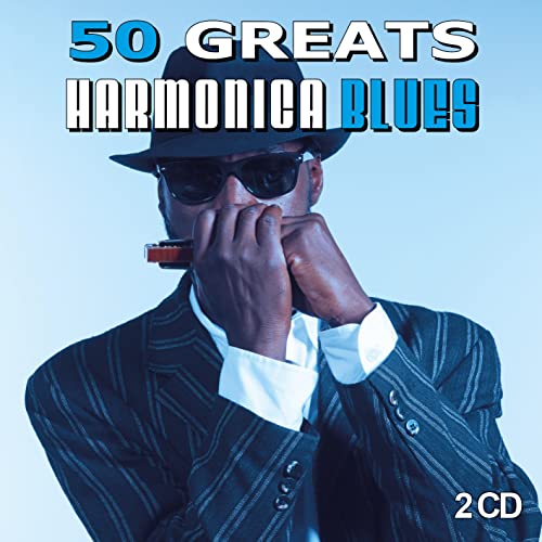 50 Greats Harmonica Blues 2 CD von RDM Edition