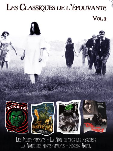 Coffret 4 DVD les classiques de l'épouvante Vol 2 : Les Morts-vivants, La nuit de tous les mystères, Horror Hotel, La nuit des Morts-vivants von RDM Edition