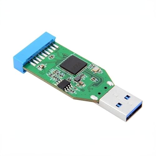Single Port USB 3.0 Typ A Stecker auf Buchse 20-Pin Stecker Buchse Hub Adapter Motherboard Buchse 20-Pin auf HUB von REACHYEA