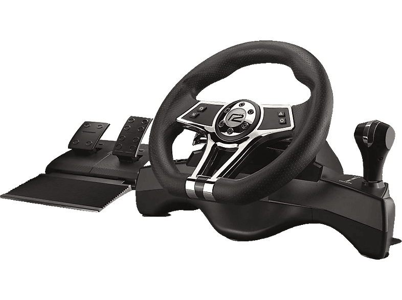 READY 2 GAMING HURRICANE WHEEL PRO für PC, PS3, PS4, Switch Lenkrad mit Pedalen von READY 2 GAMING