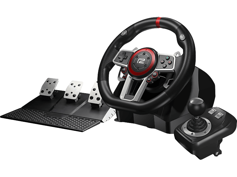 READY 2 GAMING Multi System Racing Wheel Pro (Switch/PS4/PS3/Xbox One / Series X/S/PC) Gaming Lenkrad von READY 2 GAMING