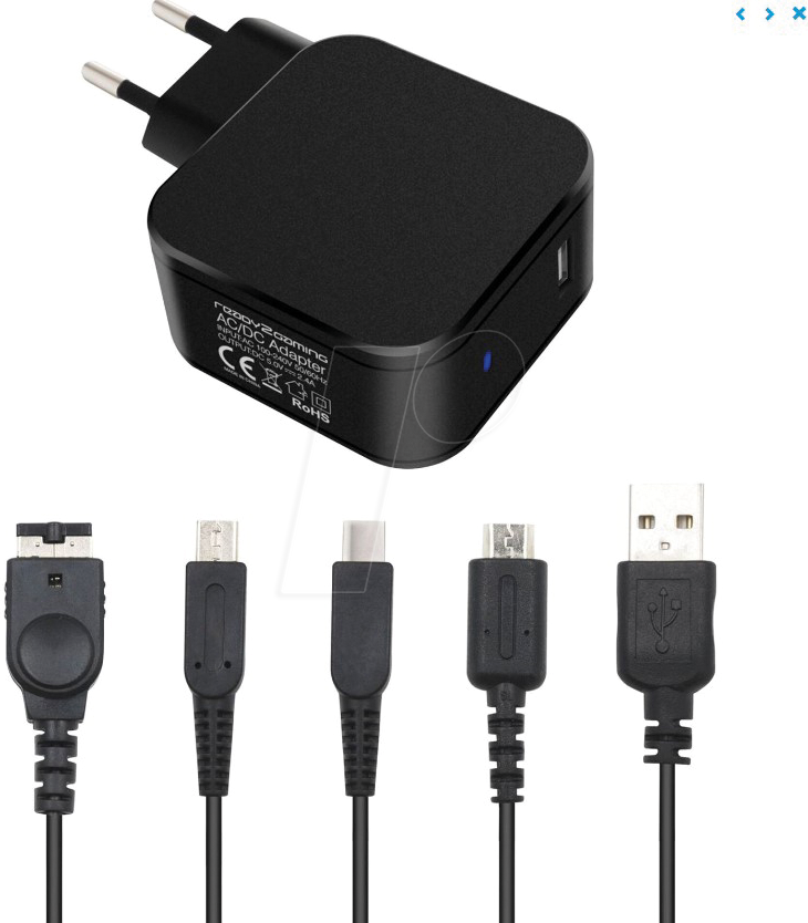 R2G ADAPTER - Universal Netzadapter für Nintendo von READY2GAMING