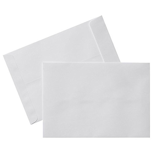 Realpack Schlichte weiße Briefumschläge, selbstversiegelnd, Größe C5/A5, 90 g/m², Weiß, 50 Stück Realpack Schlichte weiße Briefumschläge, selbstversiegelnd, Größe C5/A5, 90 g/m², Weiß, 50 Stück von REALPACK