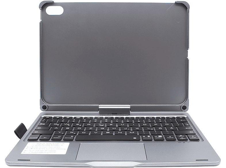 REALPOWER PadStand 10.9" Tablet Hülle Grau von REALPOWER