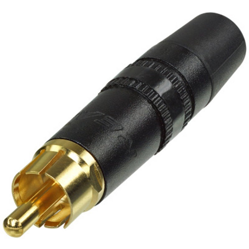 Neutrik Rean NYS 373-0 Cinchstecker, schwarz von REAN