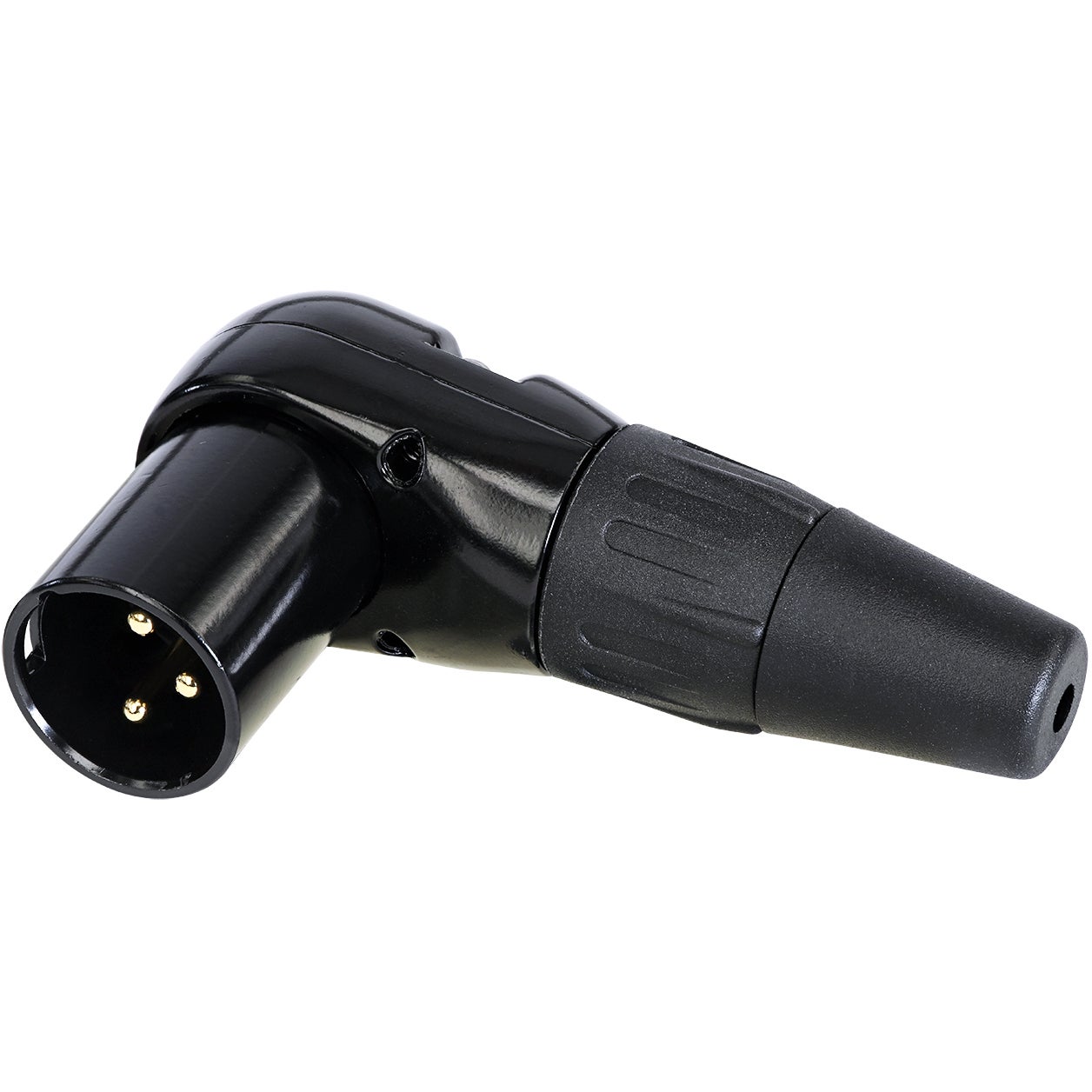 Neutrik Rean RC3MR-B Right-Angled 3-pin M-XLR Plug von REAN