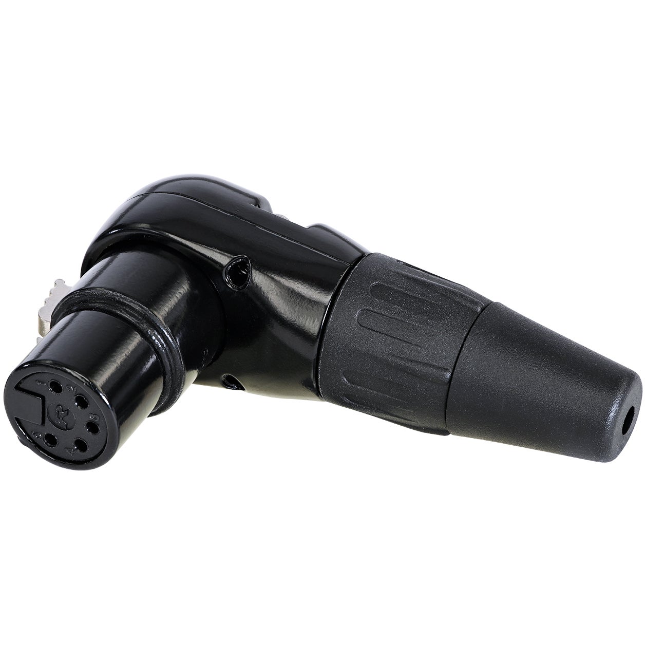 Neutrik Rean RC5FR-B Right-Angled 5-pin F-XLR Plug Neutrik Rean RC5FR-B Right-Angled 5-pin F-XLR Plug von REAN