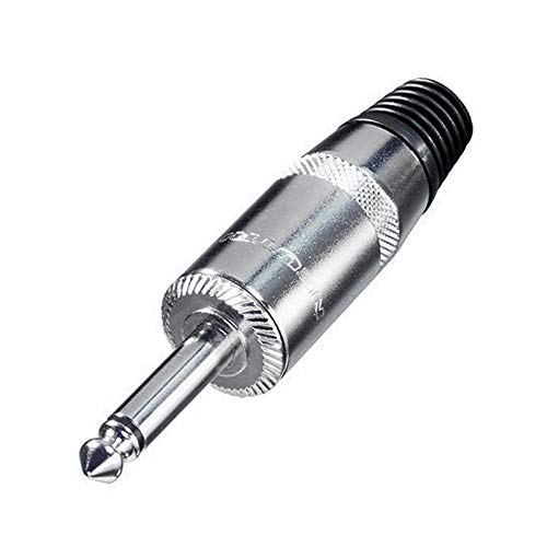 REAN 6,3mm 2-pol Klinkenstecker Lautsprecher-Stecker Kabel-Ø bis 8mm - NYS225 REAN 6,3mm 2-pol Klinkenstecker Lautsprecher-Stecker Kabel-Ø bis 8mm - NYS225 von REAN