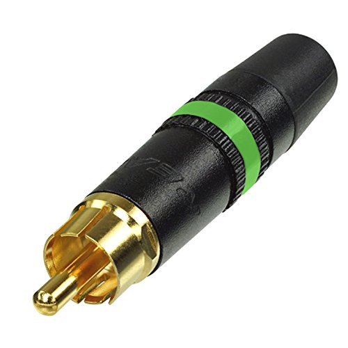 REAN NYS373 Cinch Stecker by Neutrik grün RCA | NYS373-5 REAN NYS373 Cinch Stecker by Neutrik grün RCA | NYS373-5 von REAN