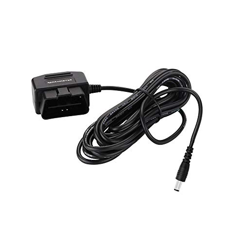 REARMASTER Universelles OBD-Netzkabel für Armaturenbrett-Kamera, 24-Stunden-Überwachung mit Modus-Schalter (DC). von REARMASTER