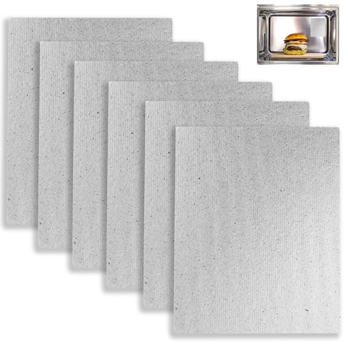 6 Stück Glimmerplatte Mikrowelle, Wellenleiterabdeckung Glimmerplatten 15×12cm Mikrowellenofen Glimmer Platte Blatt Ersatz Reparaturzubehör, Glimmerscheibe Mikrowelle für Alle Mikrowelle 6 Stück Glimmerplatte Mikrowelle, Wellenleiterabdeckung Glimmerplatten 15×12cm Mikrowellenofen Glimmer Platte Blatt Ersatz Reparaturzubehör, Glimmerscheibe Mikrowelle für Alle Mikrowelle von REBECASKYENS