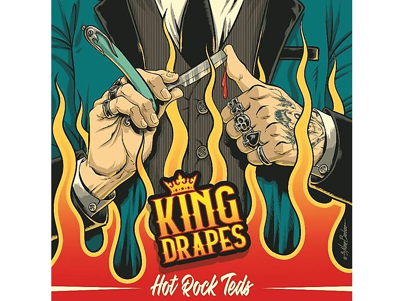 King Drapes - Hot Rock Teds (Vinyl) von REBEL MUSI