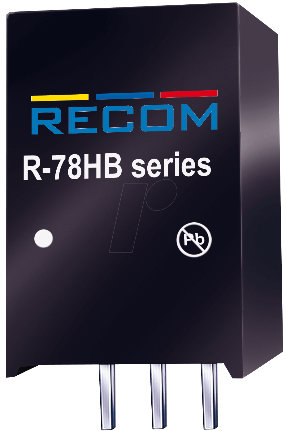 R-78HB33-05 - DC/DC-Wandler R78HB, 9-72 Vin, Single, 3.3 Vout, 500 mA, SIP-3 von RECOM