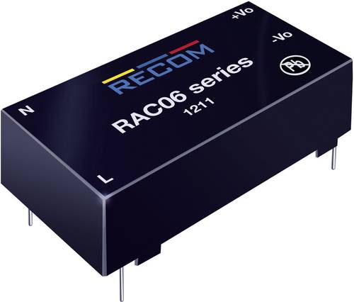RECOM AC/DC-Printnetzteil RAC06-12SC 12 V/DC 0.5A 6W RECOM AC/DC-Printnetzteil RAC06-12SC 12 V/DC 0.5A 6W von RECOM