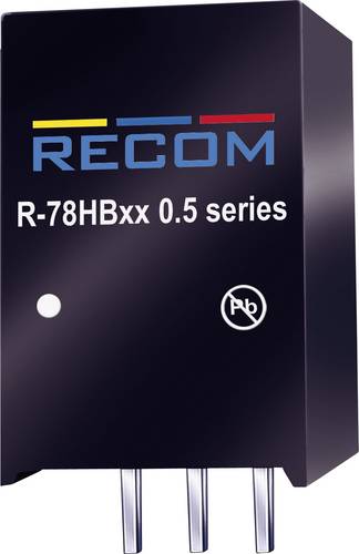 RECOM R-78B3.3-1.5 DC/DC-Wandler, Print 3.3 V/DC 1.5A 6W Anzahl Ausgänge: 1 x Inhalt 1St. RECOM R-78B3.3-1.5 DC/DC-Wandler, Print 3.3 V/DC 1.5A 6W Anzahl Ausgänge: 1 x Inhalt 1St. von RECOM