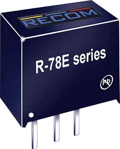 RECOM R-78E5.0-1.0 DC/DC-Wandler, Print 5V 1A 5W Anzahl Ausgänge: 1 x Inhalt 1St. RECOM R-78E5.0-1.0 DC/DC-Wandler, Print 5V 1A 5W Anzahl Ausgänge: 1 x Inhalt 1St. von RECOM