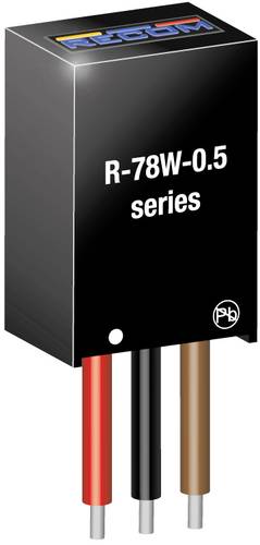 RECOM R-78W12-0.5 DC/DC-Wandler, Print 500mA Anzahl Ausgänge: 1 x Inhalt 1St. von RECOM