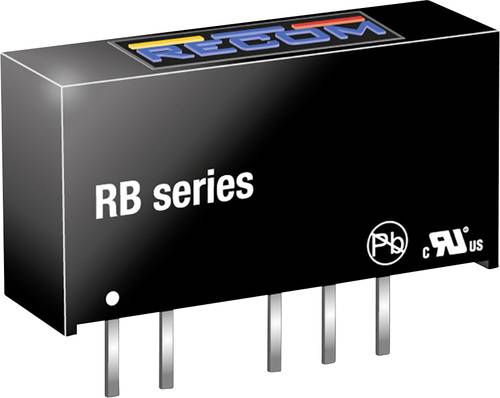 RECOM RB-0512S DC/DC-Wandler, Print 84mA 1W Anzahl Ausgänge: 1 x Inhalt 1St. von RECOM