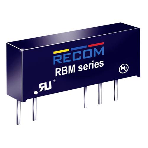 RECOM RBM-1212D DC/DC-Wandler 12V -12 V, 12V -0.041A 1W Anzahl Ausgänge: 2 x Inhalt 1St. von RECOM