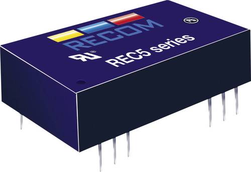 RECOM REC5-2412SRW/H2/A DC/DC-Wandler, Print 24 V/DC 12 V/DC 556mA 5W Anzahl Ausgänge: 1 x Inhalt 1 von RECOM