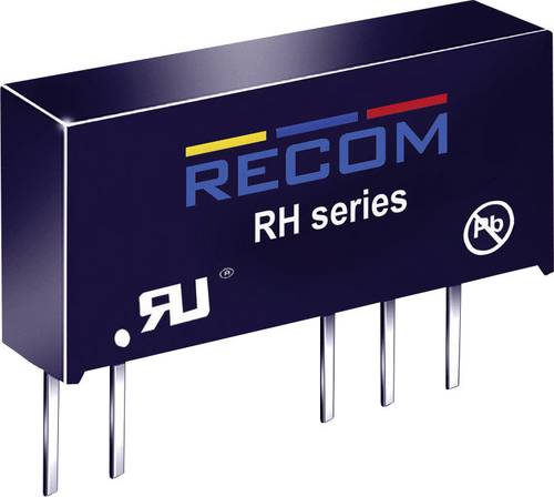 RECOM RH-0515D DC/DC-Wandler, Print 5 V/DC 15 V/DC, -15 V/DC 33mA 1W Anzahl Ausgänge: 2 x Inhalt 1S von RECOM