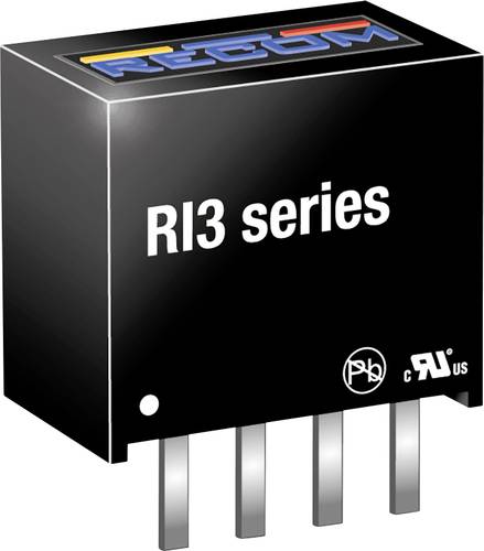 RECOM RI3-1205S DC/DC-Wandler, Print 600mA 3W Anzahl Ausgänge: 1 x Inhalt 1St. RECOM RI3-1205S DC/DC-Wandler, Print 600mA 3W Anzahl Ausgänge: 1 x Inhalt 1St. von RECOM