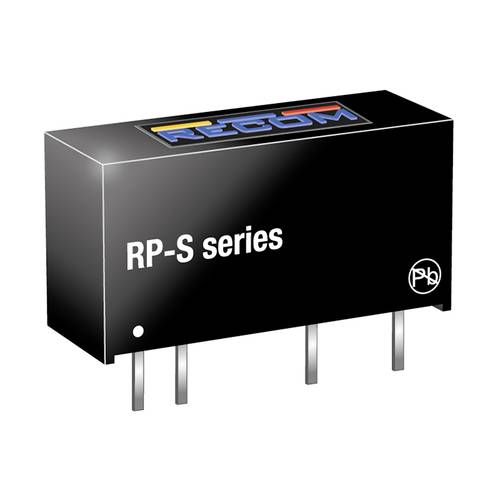 RECOM RP-1212S DC/DC-Wandler 12V 12V 0.084A 1W Anzahl Ausgänge: 1 x Inhalt 1St. von RECOM