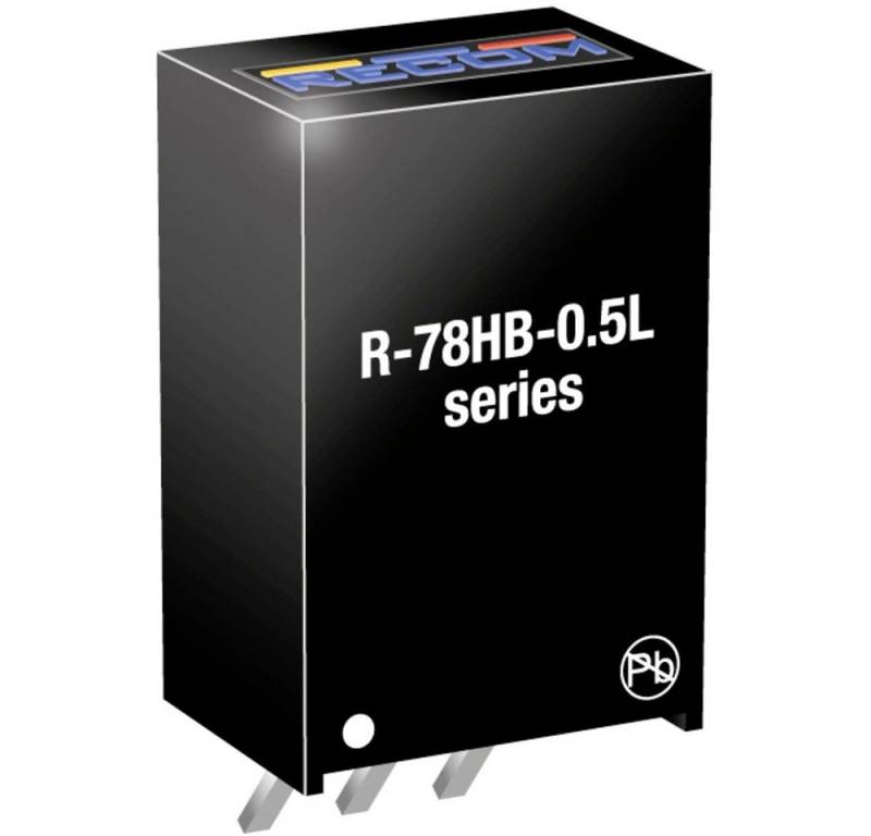 RECOM Spannungswandler RECOM R-78HB6.5-0.5L DC/DC-Wandler, Print 500 mA Anzahl Ausgänge: 1, (R-78HB6.5-0.5L) von RECOM