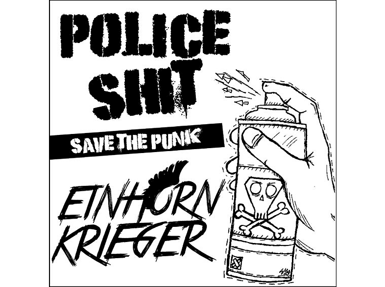 Police Shit, Einhorn Krieger - Save The Punk (Split) (Vinyl) von RECORDJET