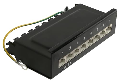 RED4POWER CAT.6a Patchpanel R4-N109S, 8-Fach, schwarz RED4POWER CAT.6a Patchpanel R4-N109S, 8-Fach, schwarz von RED 4 POWER